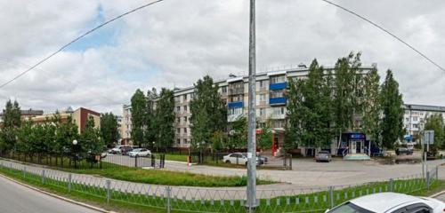 Панорама дома Ханты-Мансийский Автономный округ - Югра, г. Нижневартовск, ул. Нефтяников, д. 70