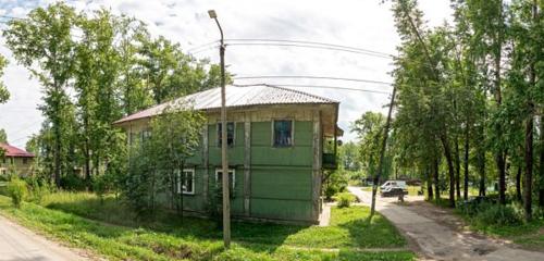 Панорама дома обл. Архангельская, г. Коряжма, ул. Имени М.Х.Сафьяна, д. 10