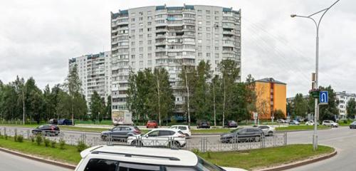 Панорама дома Ханты-Мансийский Автономный округ - Югра, г. Нижневартовск, б-р. Комсомольский, д. 2