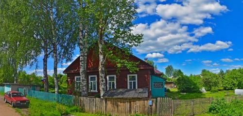 Панорама дома обл. Новгородская, р-н. Окуловский, г. Окуловка, ул. Крупской, д. 9