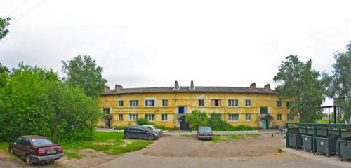 Панорама дома обл. Новгородская, р-н. Новгородский, рп. Панковка, ул. Строительная, д. 10