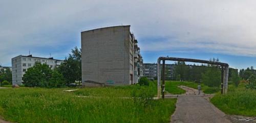 Панорама дома обл. Новгородская, р-н. Новгородский, д. Сырково, ул. Пролетарская, д. 8