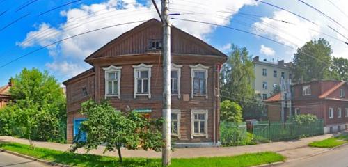 Панорама дома обл. Костромская, р-н. Костромской, г. Кострома, пер. Кадыевский, д. 7