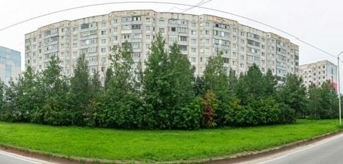 Панорама дома Ханты-Мансийский Автономный округ - Югра, г. Мегион, ул. А.М.Кузьмина, д. 14