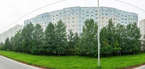 Панорама дома Ханты-Мансийский Автономный округ - Югра, г. Мегион, ул. А.М.Кузьмина, д. 12