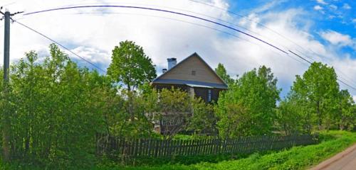 Панорама дома обл. Новгородская, р-н. Маловишерский, г. Малая Вишера, ул. Железнодорожный домострой, д. 2