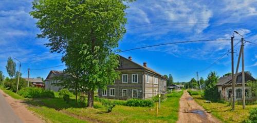 Панорама дома обл. Новгородская, р-н. Крестецкий, с. Ямская Слобода, ул. Ямская, д. 62