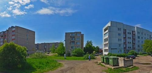 Панорама дома обл. Новгородская, р-н. Валдайский, г. Валдай, ул. Молодёжная, д. 8