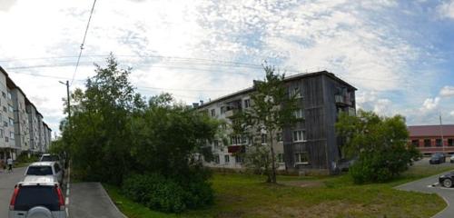 Панорама дома обл. Сахалинская, р-н. Долинский, г. Долинск, ул. Октябрьская, д. 5