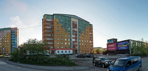 Панорама дома Респ. Коми, г. Воркута, б-р. Пищевиков, д. 35, к. а