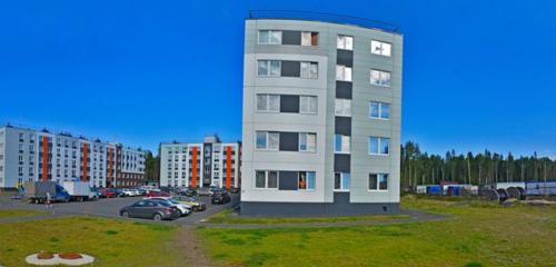 Панорама дома Респ. Карелия, г. Петрозаводск, р-н. Древлянка, проезд. Вьюжный, д. 7