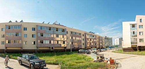 Панорама дома Респ. Саха /Якутия/, г. Якутск, п. Жатай, ул. Комсомольская, д. 6, лит. А