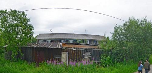 Панорама дома обл. Архангельская, г. Архангельск, ул. Партизанская, д. 12