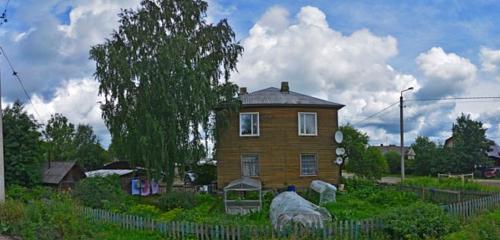 Панорама дома обл. Архангельская, р-н. Вельский, г. Вельск, ул. Дзержинского, д. 1, стр. б