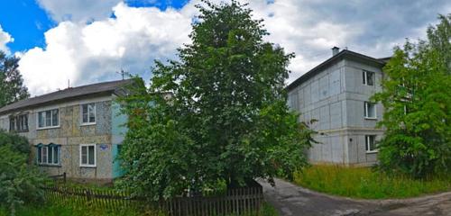 Панорама дома обл. Архангельская, р-н. Вельский, г. Вельск, ул. Дзержинского, д. 130, стр. б