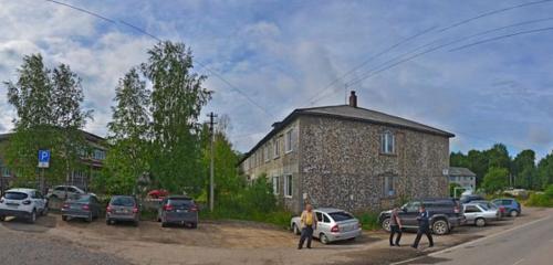 Панорама дома обл. Архангельская, р-н. Вельский, г. Вельск, ул. Конева, д. 28, стр. б