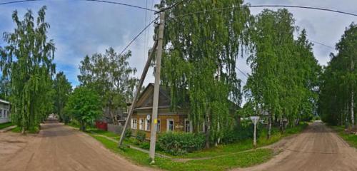 Панорама дома обл. Архангельская, р-н. Вельский, г. Вельск, ул. Красная, д. 9