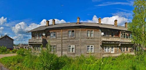 Панорама дома обл. Архангельская, р-н. Каргопольский, г. Каргополь, ул. Военных Курсантов, д. 28