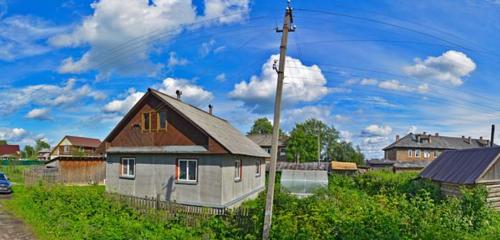 Панорама дома обл. Архангельская, р-н. Каргопольский, г. Каргополь, наб. им Баранова, д. 52