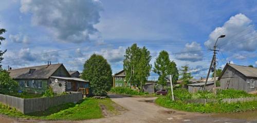 Панорама дома обл. Архангельская, р-н. Каргопольский, г. Каргополь, пер. Связистов, д. 1