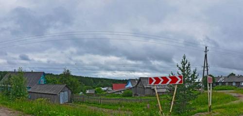 Панорама дома обл. Архангельская, р-н. Няндомский, п. Новая, ул. Речная, д. 5
