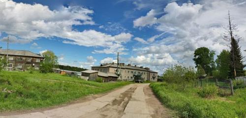 Панорама дома обл. Архангельская, р-н. Онежский, п. Кодино, ул. Железнодорожная, д. 13 а