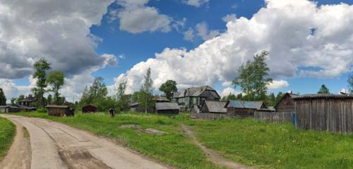 Панорама дома обл. Архангельская, р-н. Онежский, п. Кодино, ул. Железнодорожная, д. 16