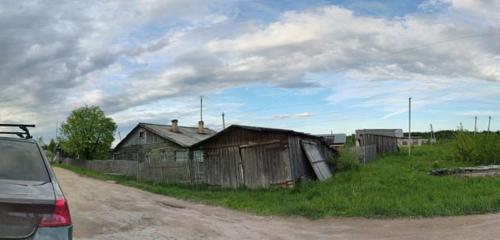 Панорама дома обл. Архангельская, р-н. Онежский, п. Кодино, ул. Коммунальная, д. 10