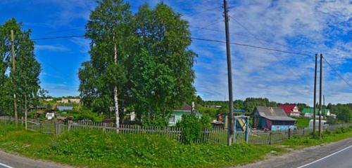 Панорама дома обл. Архангельская, р-н. Приморский, п. Уемский, ул. Большесельская, д. 120