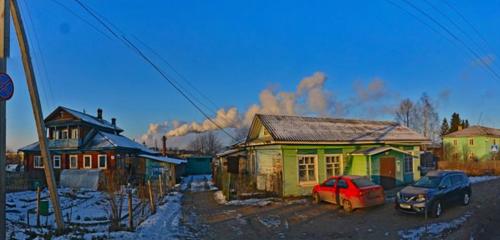 Панорама дома обл. Вологодская, р-н. Великоустюгский, п. Новатор, ул. Советская, д. 11