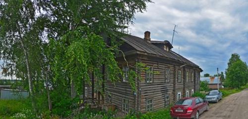 Панорама дома обл. Вологодская, р-н. Кирилловский, с. Горицы, ул. Центральная, д. 52