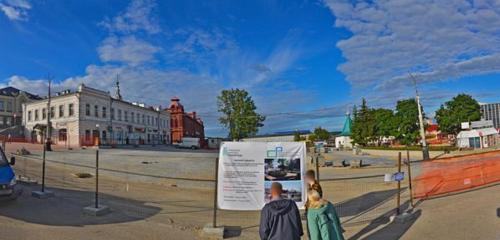 Панорама дома обл. Ивановская, р-н. Кинешемский, г. Кинешма, проезд. Верхне-Устининский, д. 1