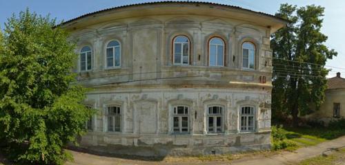 Панорама дома обл. Ивановская, р-н. Юрьевецкий, г. Юрьевец, ул. Советская, д. 40