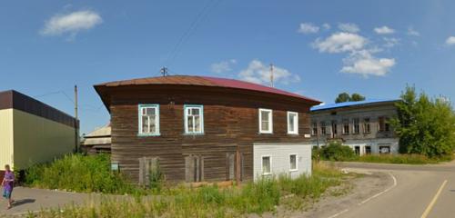 Панорама дома обл. Ивановская, р-н. Юрьевецкий, г. Юрьевец, ул. Советская, д. 121