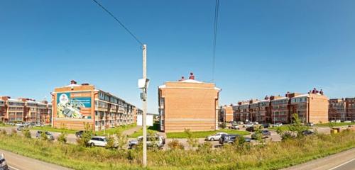 Панорама дома обл. Иркутская, р-н. Иркутский, п. Дзержинск, мкр. Современник, д. 13