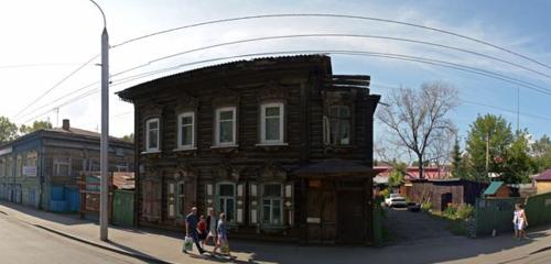Панорама дома обл. Иркутская, г. Иркутск, ул. Тимирязева, д. 41, корпус б