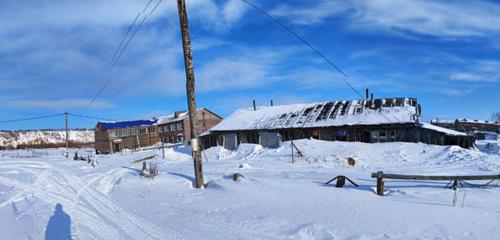 Панорама дома край. Камчатский, р-н. Тигильский, с. Ковран, ул. Гагарина, д. 11