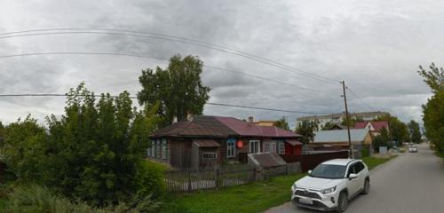 Панорама дома обл. Кемеровская, р-н. Гурьевский, г. Гурьевск, ул. Р.Люксембург, д. 57