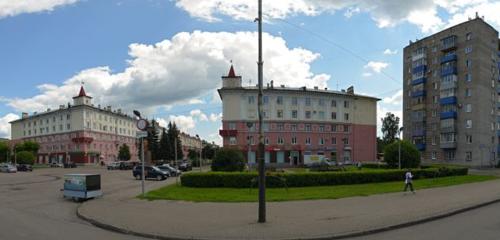 Панорама дома обл. Кемеровская, г. Междуреченск, пр-кт. Коммунистический, д. 2