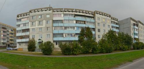 Панорама дома обл. Кемеровская, р-н. Топкинский, г. Топки, мкр. Солнечный, д. 2