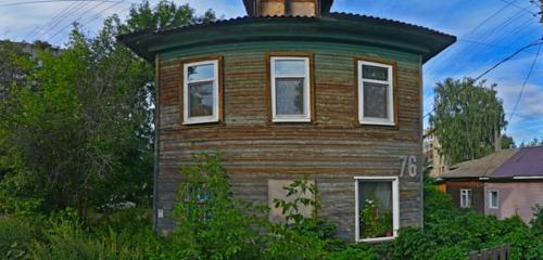 Панорама дома обл. Костромская, р-н. Костромской, г. Кострома, ул. Советская, д. 76, лит. Д