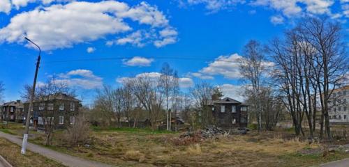 Панорама дома обл. Ленинградская, р-н. Волховский, г. Сясьстрой, ул. Карла Маркса, д. 13