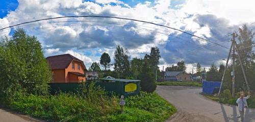 Панорама дома обл. Ленинградская, р-н. Всеволожский, тер. Рахья гп, ш. Октябрьское, д. 1