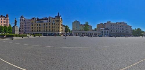 Панорама дома обл. Ленинградская, р-н. Выборгский, г. Выборг, д. Станционная, 7