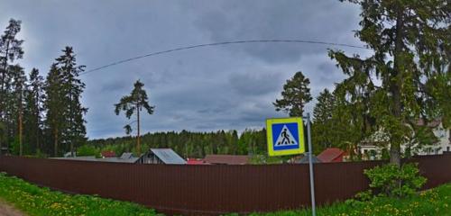 Панорама дома обл. Ленинградская, р-н. Выборгский, п. Ленинское, ул. Лесная, д. 6