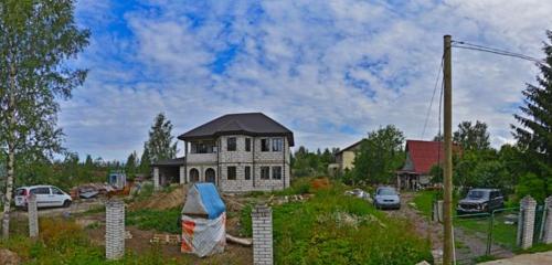 Панорама дома обл. Ленинградская, р-н. Выборгский, п. Пруды, ул. Лесная, д. 9