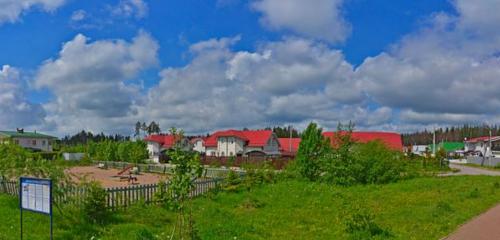 Панорама дома обл. Ленинградская, р-н. Выборгский, пгт. Рощино, ул. Малая Вокзальная, д. 48