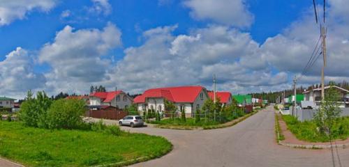 Панорама дома обл. Ленинградская, р-н. Выборгский, пгт. Рощино, ул. Малая Вокзальная, д. 50