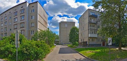 Панорама дома обл. Ленинградская, р-н. Гатчинский, г. Гатчина, ул. Володарского, д. 25, лит. а