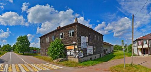 Панорама дома обл. Ленинградская, р-н. Приозерский, п/ст. Отрадное, ул. Центральная, д. 1